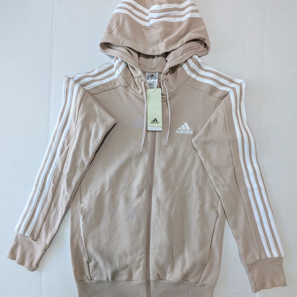 Adidas Tan Hoodie Jacket